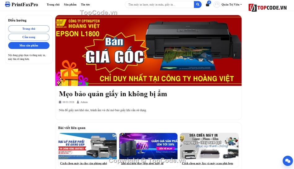 thiết bị,Website bán thiết bị,in ấn
